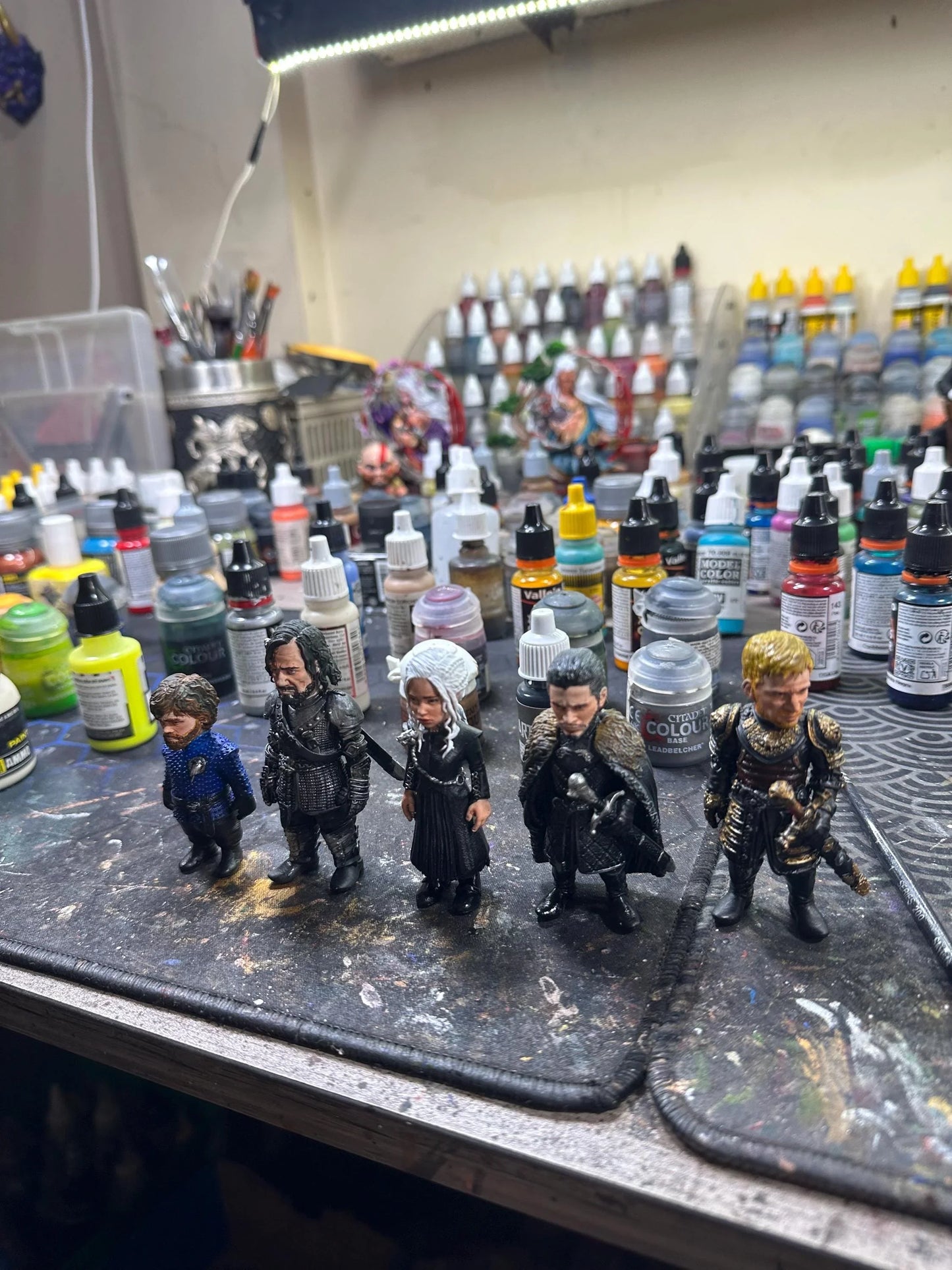 Game of Thrones Chibi Figure – Hand-Painted GoT Fan Art