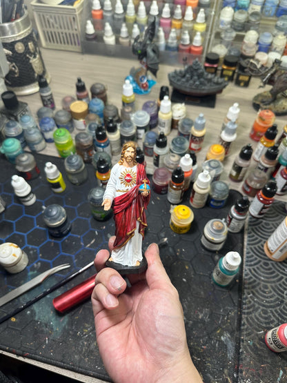 Jesus Christ Statue - Highly Detailed 3D Resin Hand-Painted Figure