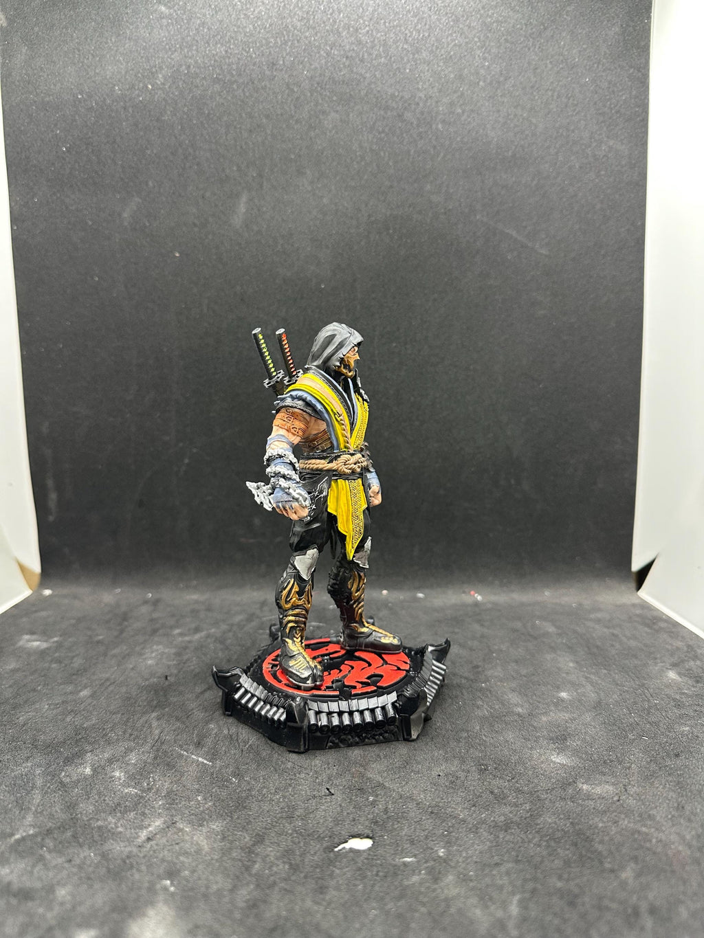 Scorpion Mortal Kombat Figure | Hand-Painted Resin Game Art Statue
