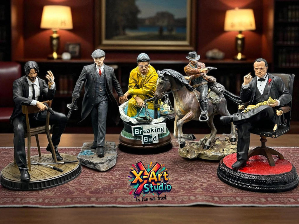 Mr. White aka Heisenberg (Breaking Bad) - Hand-Painted 3D Resin Figure