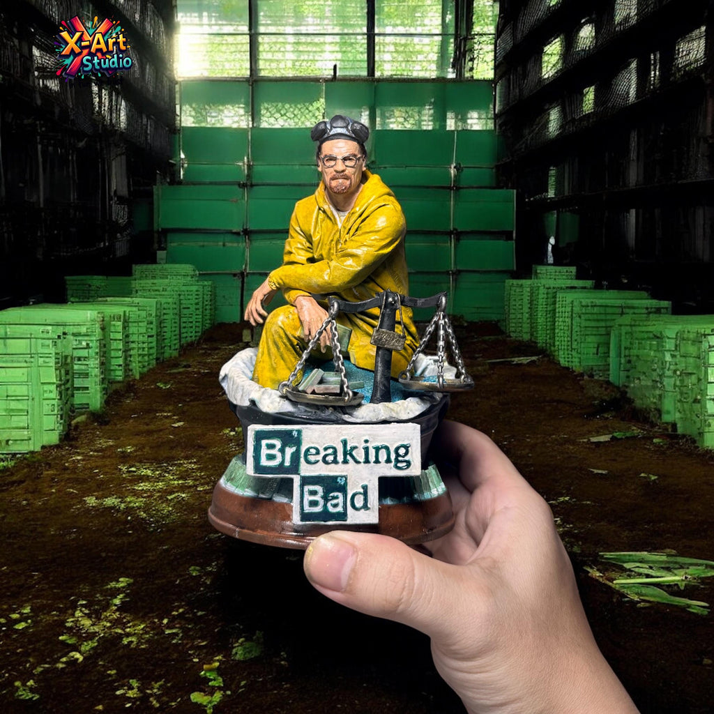 Mr. White aka Heisenberg (Breaking Bad) - Hand-Painted 3D Resin Figure