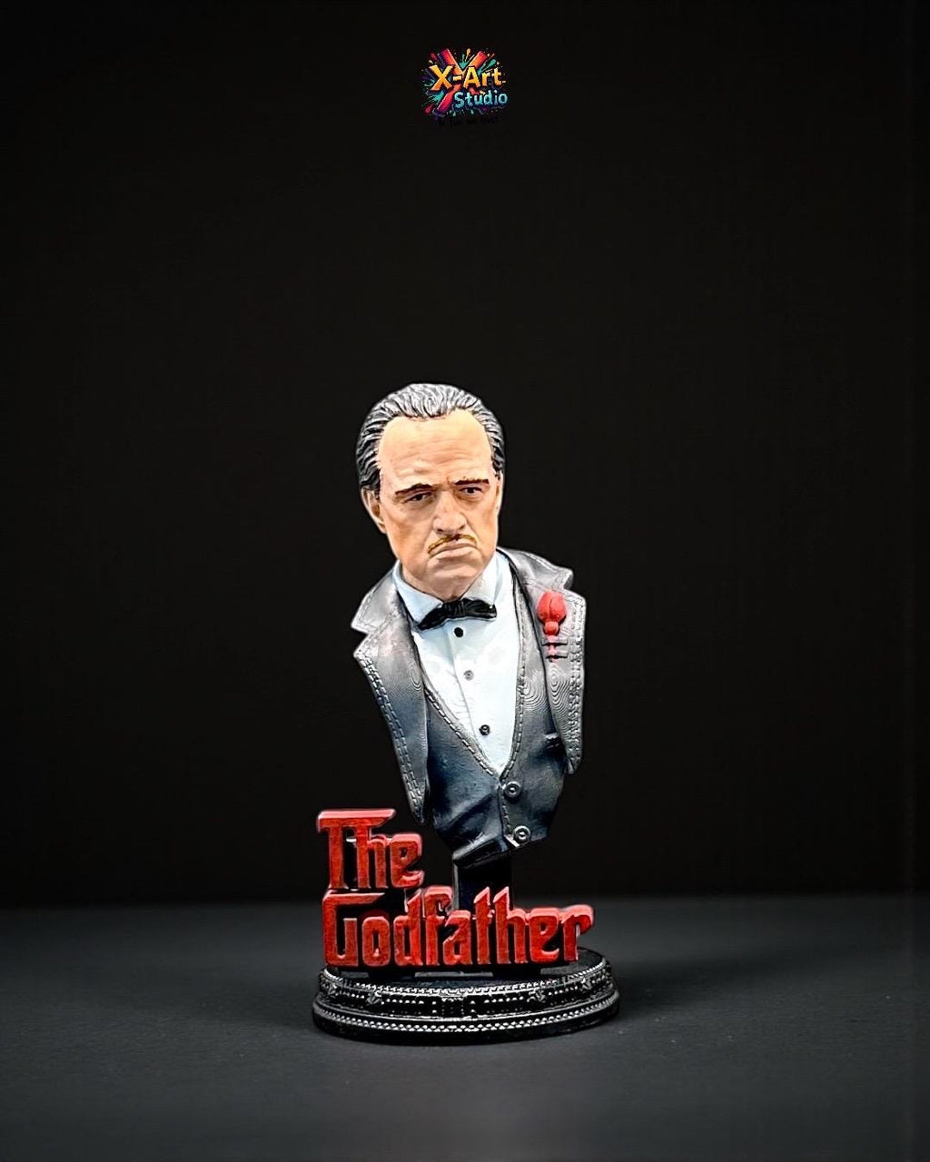 The Godfather Bust: 3D Resin Hand-Painted Figure - Carl Colnone Fan Art Sculpture
