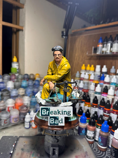 Mr. White aka Heisenberg (Breaking Bad) - Hand-Painted 3D Resin Figure