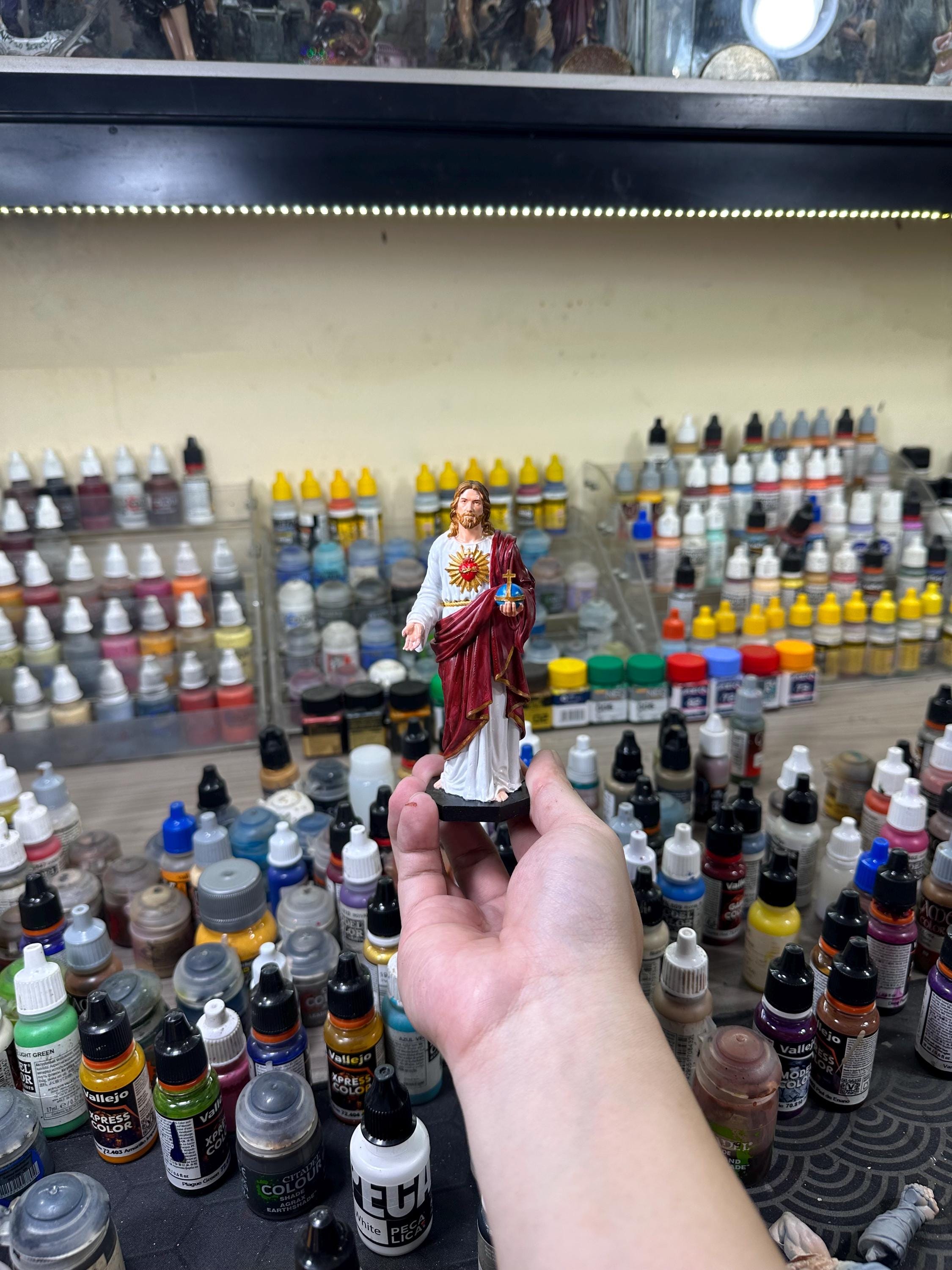 Jesus Christ Statue - Highly Detailed 3D Resin Hand-Painted Figure