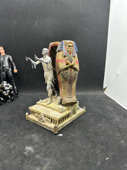 The Mummy Diorama - 3D Resin Hand-Painted Figure - Universal Monsters (1932 Film), Classic Horror Collector's Gift