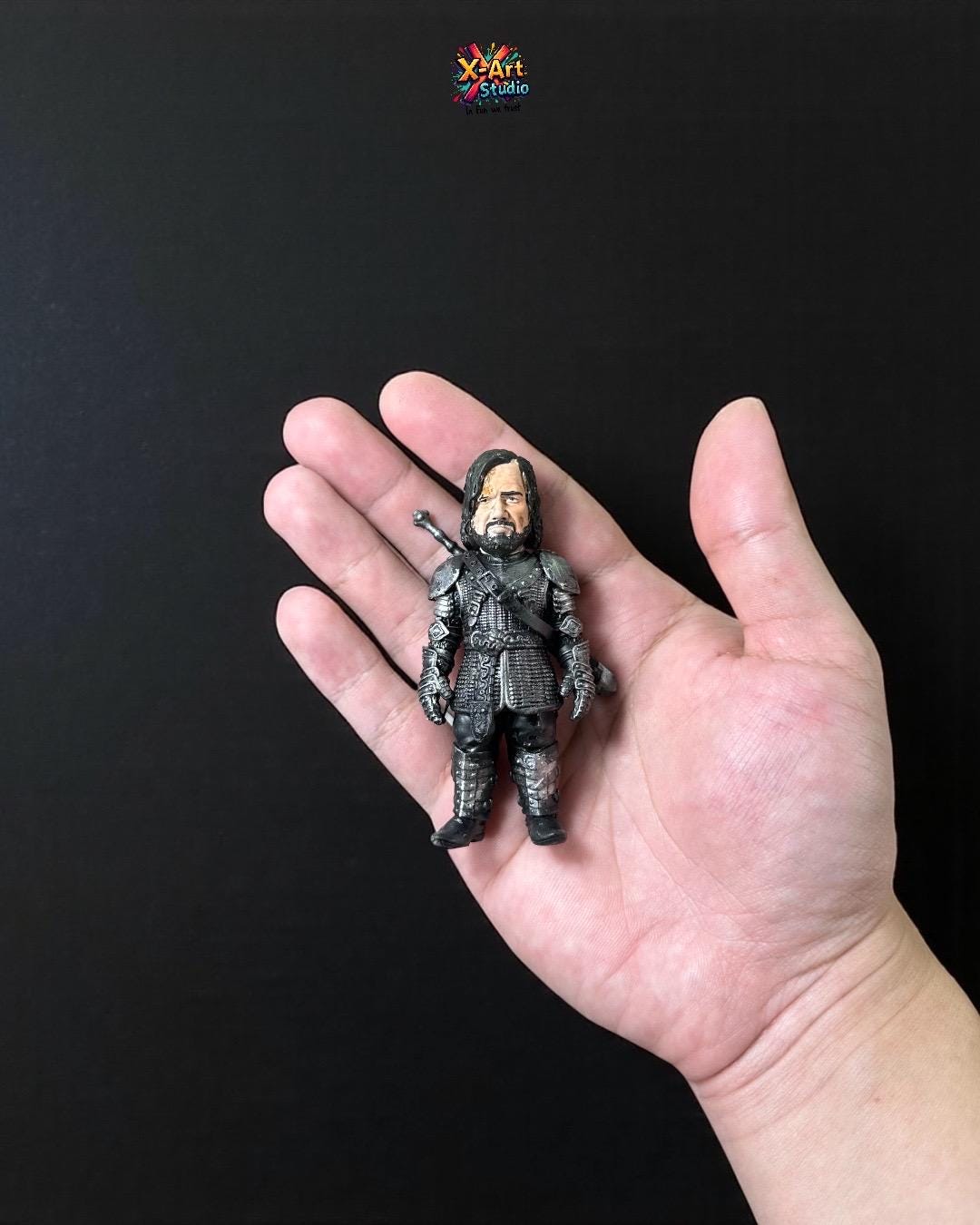 Game of Thrones Chibi Figure – Hand-Painted GoT Fan Art