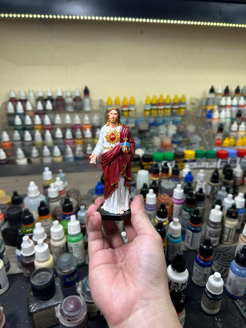 Jesus Christ Statue - Highly Detailed 3D Resin Hand-Painted Figure