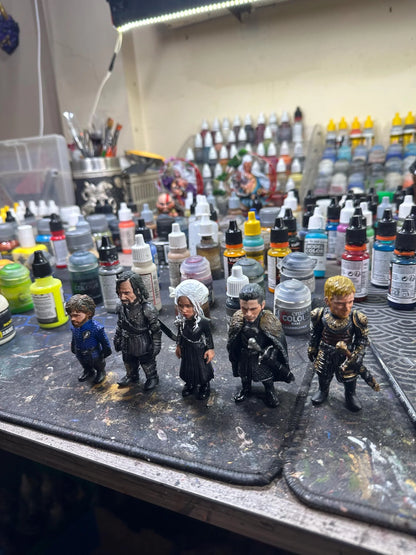 Game of Thrones Chibi Figure – Hand-Painted GoT Fan Art