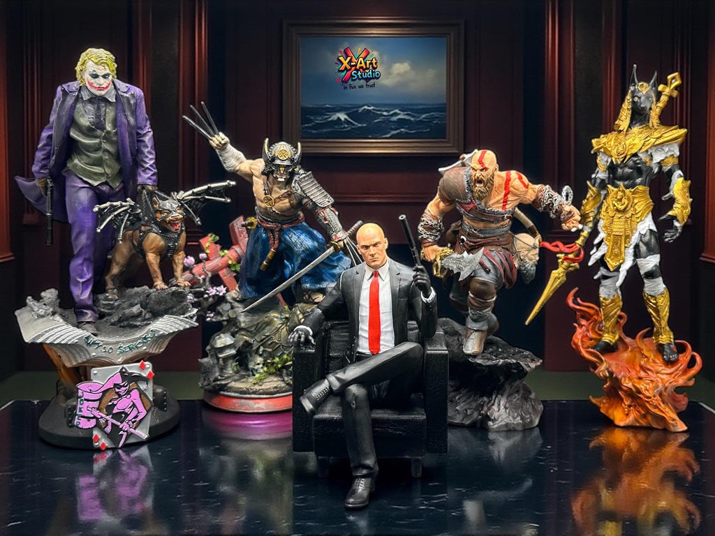 Hitman - Agent 47 is ready for the contract - Hand-Painted 3D Resin Figure