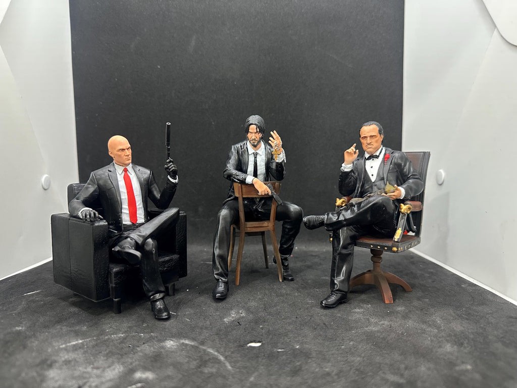 Hitman - Agent 47 is ready for the contract - Hand-Painted 3D Resin Figure