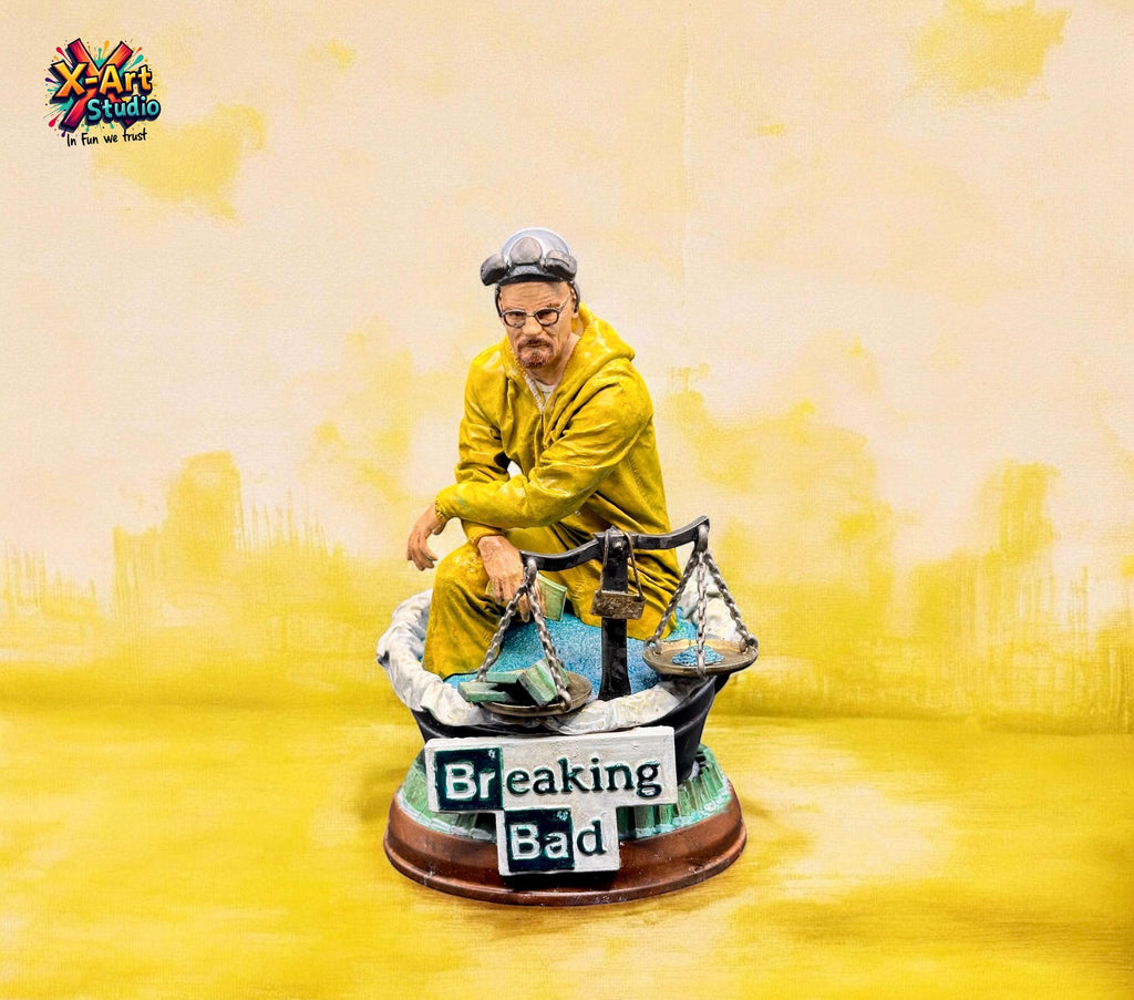 Mr. White aka Heisenberg (Breaking Bad) - Hand-Painted 3D Resin Figure
