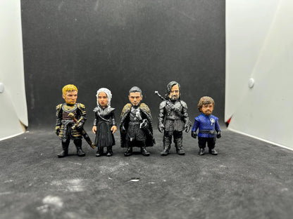 Game of Thrones Chibi Figure – Hand-Painted GoT Fan Art