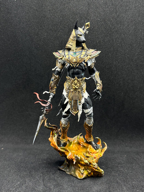 Anubis: Egyptian God of the Afterlife - 3D Resin Hand-Painted Figure